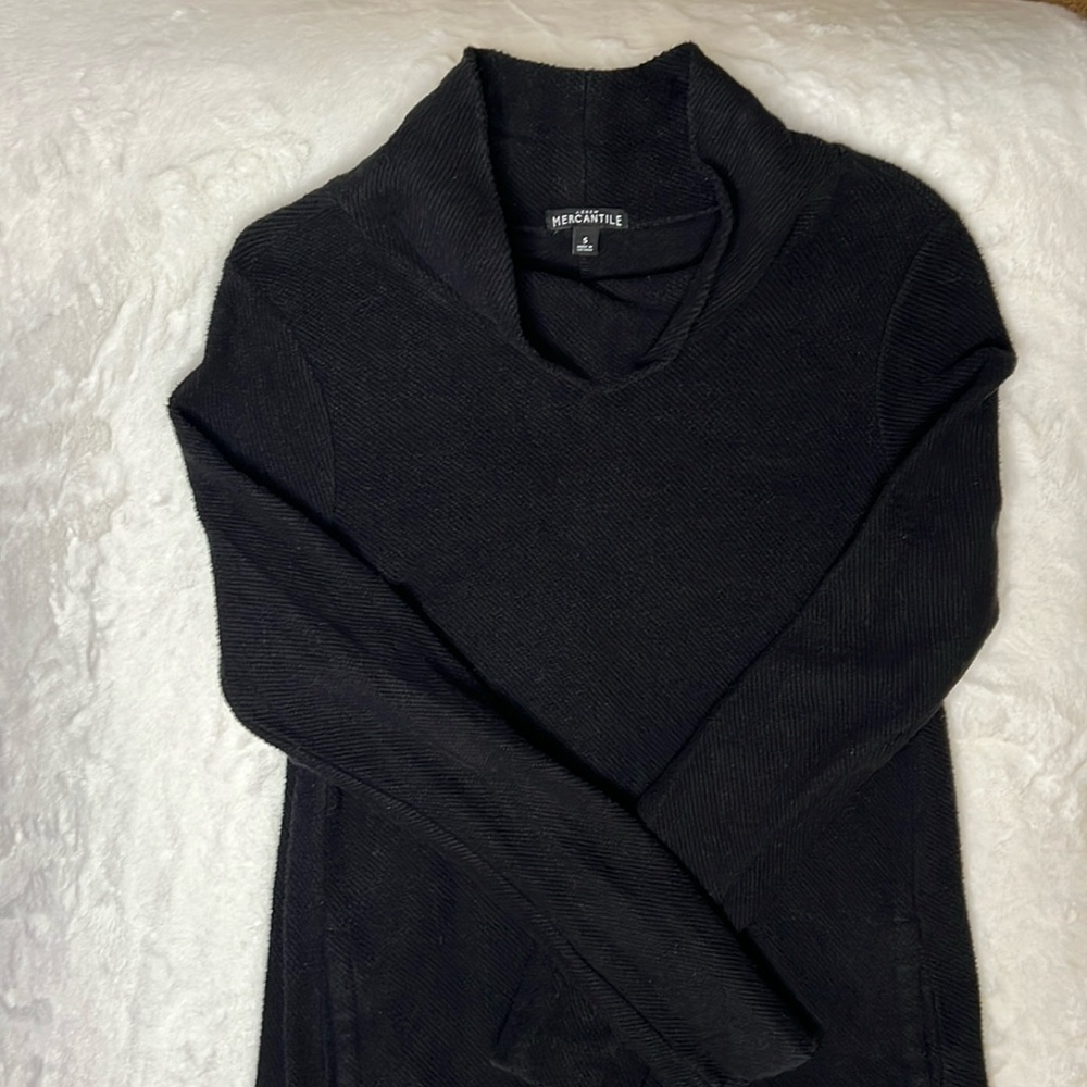 J. Crew Mercantile Textured Cowlneck Pullover Sweater Size S